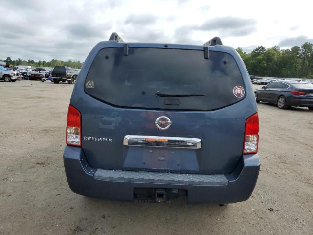 5N1AR18U85C771525 - 2005 NISSAN PATHFINDER LE Կապույտ լուսանկար 6