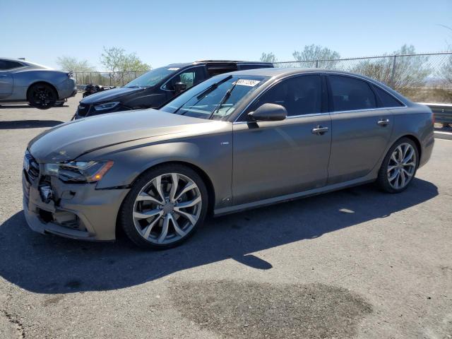 WAUHMAFC9EN004019 - 2014 AUDI A6 PRESTIGE ოქროსფერი ფოტო 1