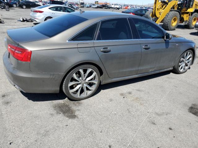 WAUHMAFC9EN004019 - 2014 AUDI A6 PRESTIGE ოქროსფერი ფოტო 3