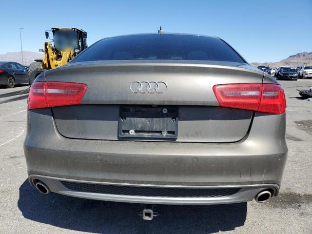 WAUHMAFC9EN004019 - 2014 AUDI A6 PRESTIGE ოქროსფერი ფოტო 6