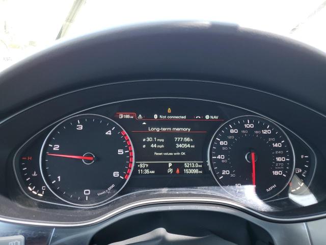 WAUHMAFC9EN004019 - 2014 AUDI A6 PRESTIGE ოქროსფერი ფოტო 9