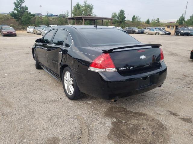 2G1WC5E33E1153753 - 2014 CHEVROLET IMPALA LIM LTZ BLACK photo 3