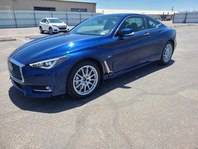 JN1EV7ELXJM390234 - 2018 INFINITI Q60 LUXE 300 BLUE photo 2