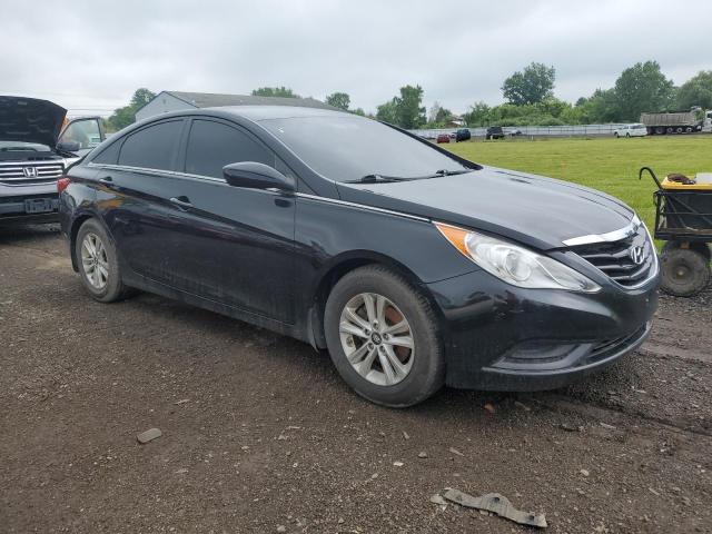 5NPEB4AC7CH374662 - 2012 HYUNDAI SONATA GLS BLACK photo 4