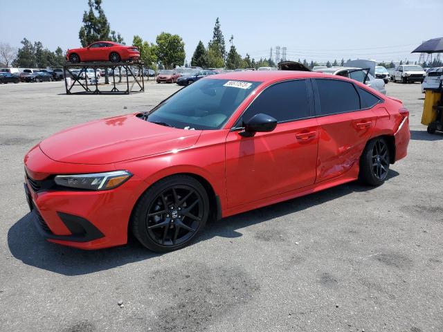2HGFE2F55NH562782 - 2022 HONDA CIVIC SPORT 红色 照片 1