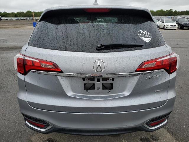 5J8TB4H58JL010100 - 2018 ACURA RDX TECHNOLOGY SILVER photo 6