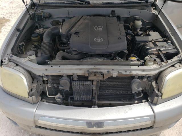 5TBRU34165S451351 - 2005 TOYOTA TUNDRA ACCESS CAB SR5 SILVER photo 11