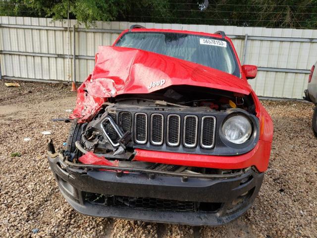 ZACCJABB8JPJ29594 - 2018 JEEP RENEGADE LATITUDE RED photo 5