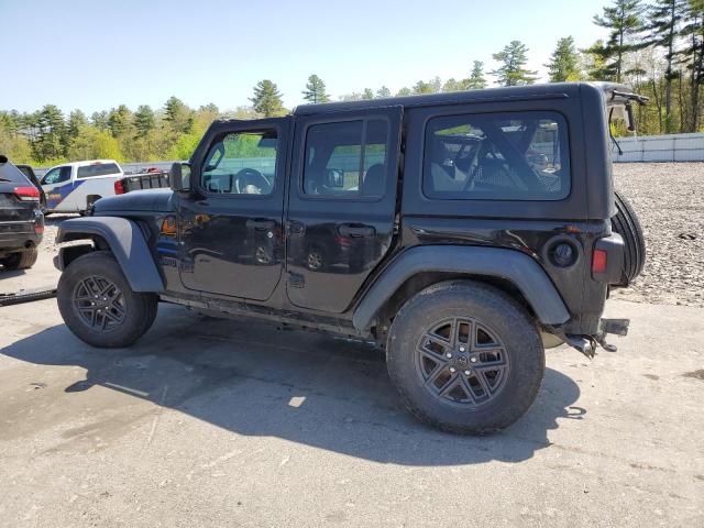 1C4PJXDG5RW355039 - 2024 JEEP WRANGLER SPORT BLACK photo 2