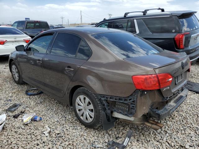 3VW2K7AJ5EM248507 - 2014 VOLKSWAGEN JETTA BASE Qəhvəyi foto 2