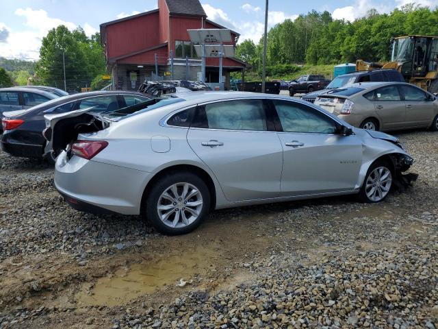 1G1ZD5ST2MF060793 - 2021 CHEVROLET MALIBU LT SILVER photo 3