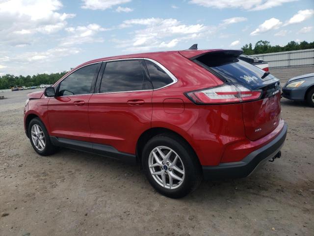 2FMPK4J97MBA10599 - 2021 FORD EDGE SEL RED photo 2