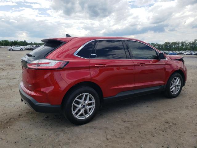 2FMPK4J97MBA10599 - 2021 FORD EDGE SEL RED photo 3