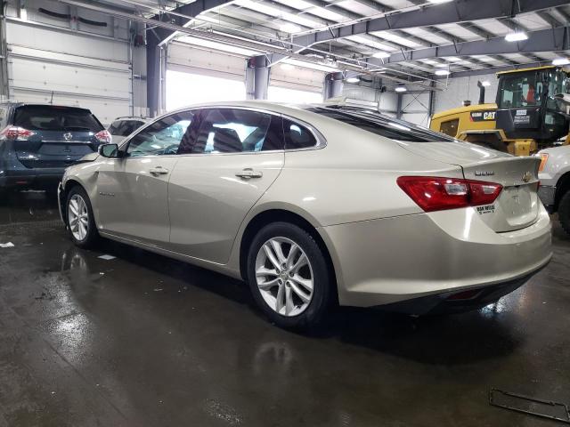 1G1ZE5ST2GF197976 - 2016 CHEVROLET MALIBU LT CREAM photo 2