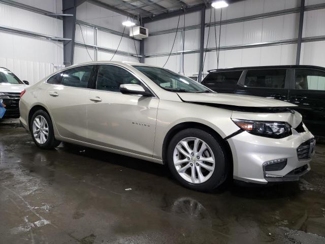 1G1ZE5ST2GF197976 - 2016 CHEVROLET MALIBU LT CREAM photo 4