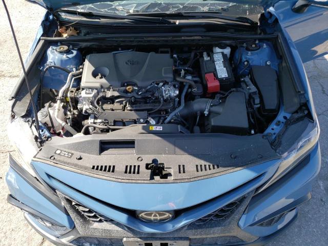 4T1G11BK1PU079306 - 2023 TOYOTA CAMRY SE NIGHT SHADE BLUE photo 11