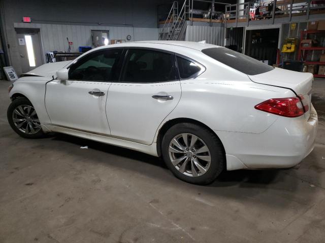 JN1BY1AR6DM603590 - 2013 INFINITI M37 X WHITE photo 2