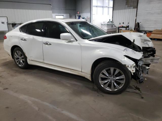 JN1BY1AR6DM603590 - 2013 INFINITI M37 X WHITE photo 4