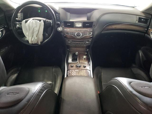 JN1BY1AR6DM603590 - 2013 INFINITI M37 X WHITE photo 8