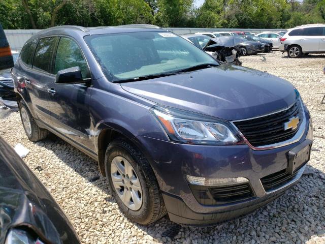 1GNKVFKD6EJ309297 - 2014 CHEVROLET TRAVERSE LS BLUE photo 4