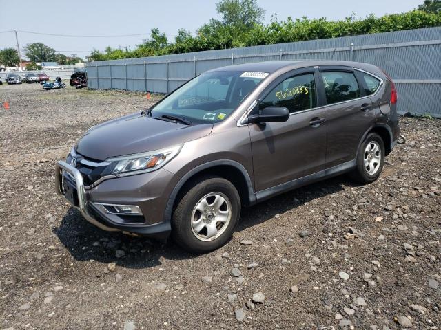 2HKRM4H30FH602412 - 2015 HONDA CR-V LX GRAY photo 1