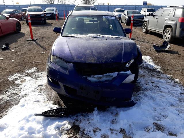 JM1BK12G961515276 - 2006 MAZDA 3 I BLUE photo 5