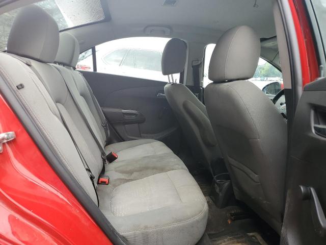 1G1JA5SH8D4103885 - 2013 CHEVROLET SONIC LS 红色 照片 10