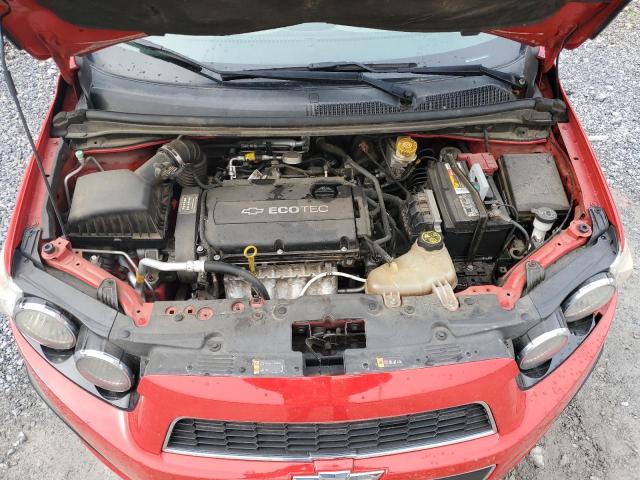 1G1JA5SH8D4103885 - 2013 CHEVROLET SONIC LS 红色 照片 11