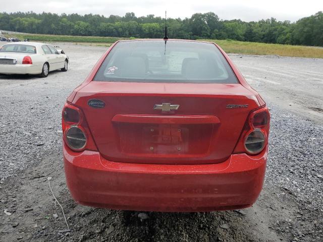 1G1JA5SH8D4103885 - 2013 CHEVROLET SONIC LS 红色 照片 6