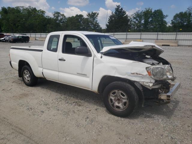 5TETX22NX8Z535751 - 2008 TOYOTA TACOMA ACCESS CAB თეთრი ფოტო 4