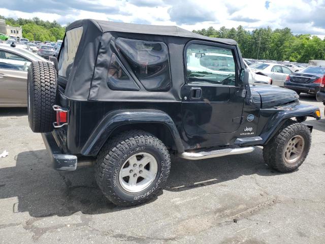 1J4FA39S35P387696 - 2005 JEEP WRANGLER X BLACK photo 3