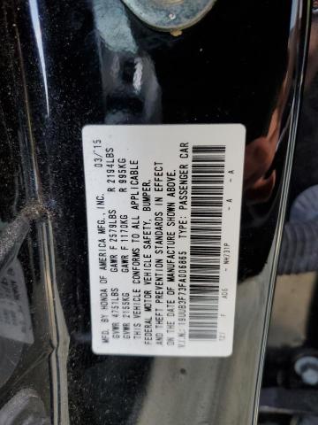 19UUB3F73FA006865 - 2015 ACURA TLX ADVANCE 黑色 照片 12