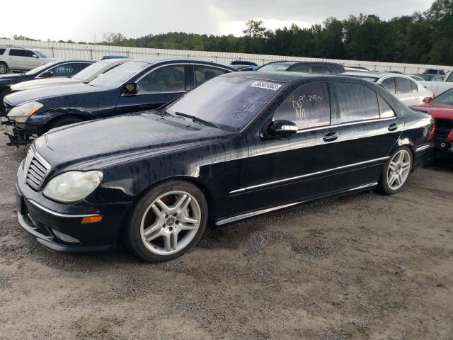 WDBNG74J85A452615 - 2005 MERCEDES-BENZ S 55 AMG BLACK photo 1