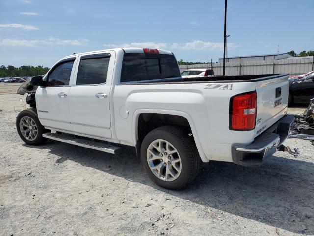 3GTU2VEC8FG349925 - 2015 GMC SIERRA K1500 SLT WHITE photo 2