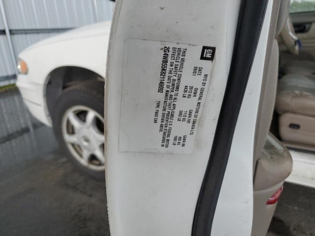 2G4WB55K821149092 - 2002 BUICK REGAL LS 白色 照片 12