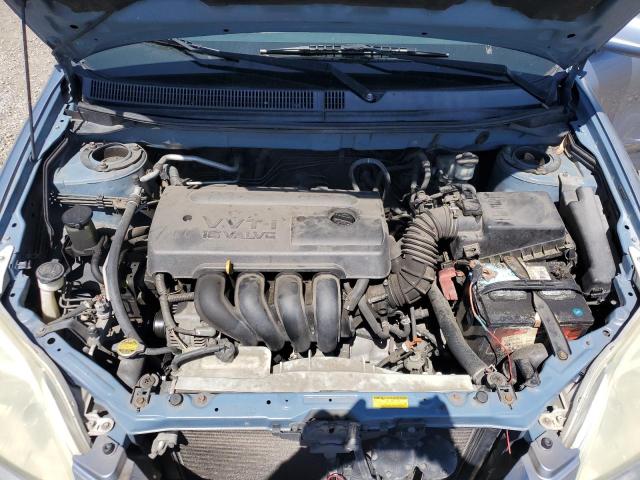 2T1KR32E56C563536 - 2006 TOYOTA COROLLA MA XR BLUE photo 11