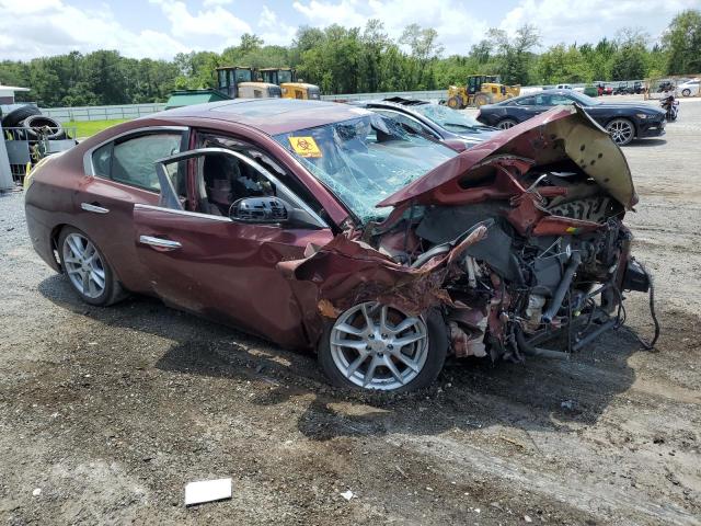 1N4AA5AP3DC835417 - 2013 NISSAN MAXIMA S MAROON photo 4