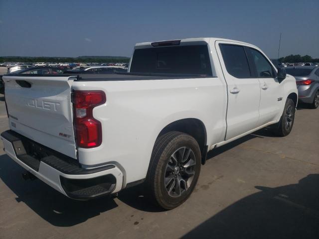 3GCPWDED2MG107407 - 2021 CHEVROLET SILVERADO2 C1500 RST WHITE photo 3