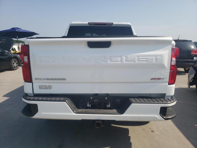 3GCPWDED2MG107407 - 2021 CHEVROLET SILVERADO2 C1500 RST WHITE photo 6