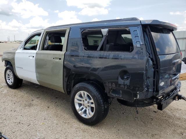 1GNSCHKC4KR172365 - 2019 CHEVROLET SUBURBAN C1500 LT BLUE photo 2