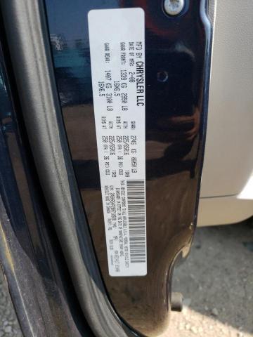 2A8HR54P28R710928 - 2008 CHRYSLER TOWN & COU TOURING 蓝色 照片 12