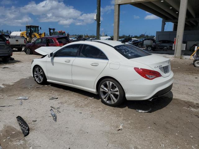 WDDSJ4EBXFN184551 - 2015 MERCEDES-BENZ CLA 250 WHITE photo 2