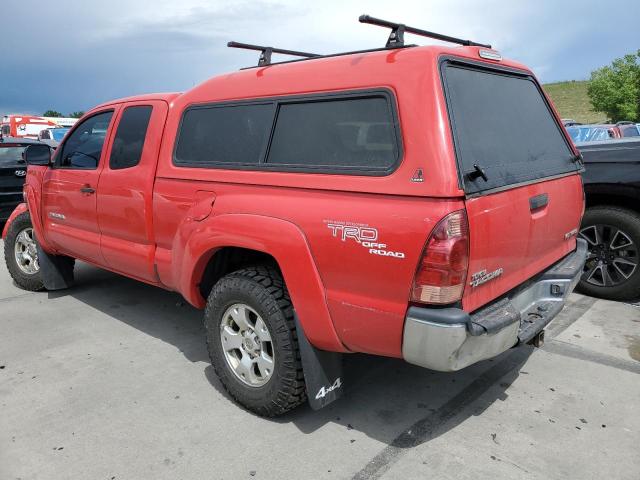 5TEUU42N47Z341854 - 2007 TOYOTA TACOMA ACCESS CAB წითელი ფოტო 2
