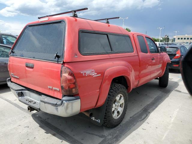5TEUU42N47Z341854 - 2007 TOYOTA TACOMA ACCESS CAB წითელი ფოტო 3