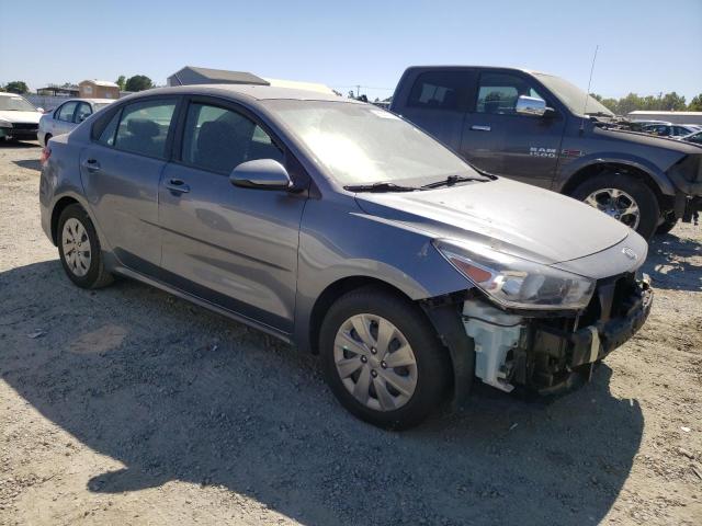 3KPA24AB5KE178874 - 2019 KIA RIO S GRAY photo 4