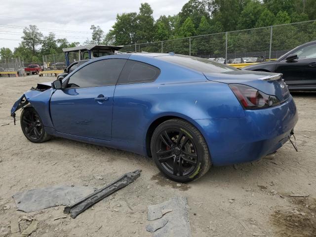 JNKCV64F69M655123 - 2009 INFINITI G37 BLUE photo 2