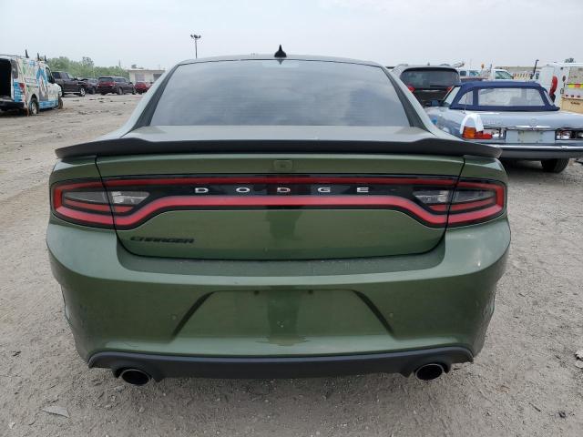 2C3CDXCT6KH540858 - 2019 DODGE CHARGER R/T GREEN photo 6