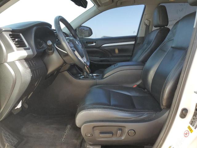 5TDJKRFH4GS246539 - 2016 TOYOTA HIGHLANDER XLE WHITE photo 7