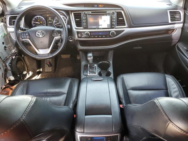 5TDJKRFH4GS246539 - 2016 TOYOTA HIGHLANDER XLE WHITE photo 8