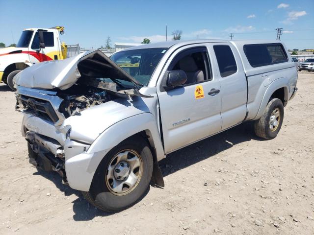 5TFUX4EN5DX018256 - 2013 TOYOTA TACOMA ACCESS CAB SILVER photo 1